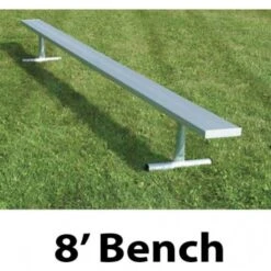 National Rec 8' PORTABLE Aluminum Team Player Bench Best Price