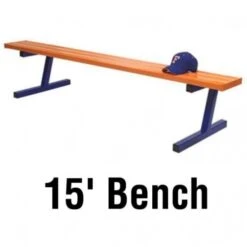 Jaypro 15' PORTABLE Aluminum Player Bench, Powder Coated, PB-15PC Best Price