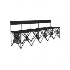 Travelbench TBLG5 El Grande Folding Soccer Bench W/ Backrest, 5-seater Best Price