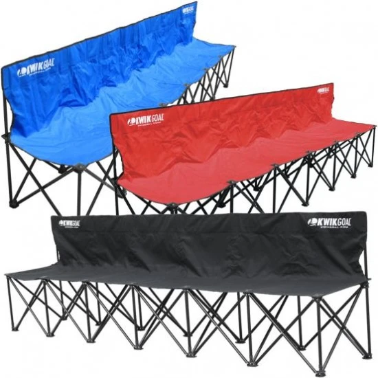 Kwik Goal 6 Seat Kwik Bench Folding Soccer Bench, 9B906 Best Price Kwik Goal 6 Seat Kwik Bench Folding Soccer Bench, 9B906 Best Price -Football Shop a07 244colorsa 1 550x550 1