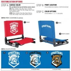 Stadium Chair Bleacher Seat (WSC2), DELUXE MODEL (4" Wider) Best Price 4 Stadium Chair Bleacher Seat (WSC2), DELUXE MODEL (4" Wider) Best Price -Football Shop a07 752 new custom 550x550 1