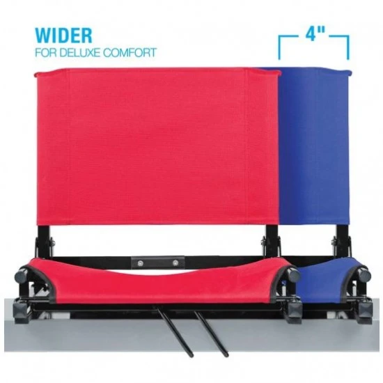 Stadium Chair Bleacher Seat (WSC2), DELUXE MODEL (4" wider) Best Price Stadium Chair Bleacher Seat (WSC2), DELUXE MODEL (4" Wider) Best Price -Football Shop a07 752 new wider 550x550 1
