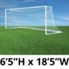 Jaypro 6.5' X 18.5' Round Nova Club Goals, RCG-18S (pair) Best Price