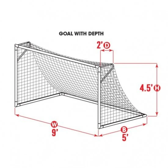 Kwik Goal 4.5'x9'x2'x5' Soccer Net, 3mm, WHITE, 3B5501 Best Price Kwik Goal 4.5'x9'x2'x5' Soccer Net, 3mm, WHITE, 3B5501 Best Price -Football Shop a11 540 new diag 550x550 1