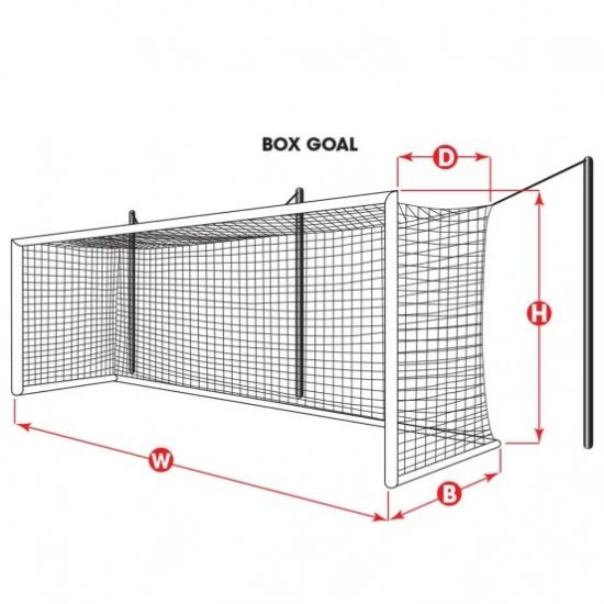 Kwik Goal 8'x24'x6'x6' BOX Soccer Net, 3mm, WHITE, 3B15 Best Price Kwik Goal 8'x24'x6'x6' BOX Soccer Net, 3mm, WHITE, 3B15 Best Price -Football Shop a11 572 new 02 550x550 1
