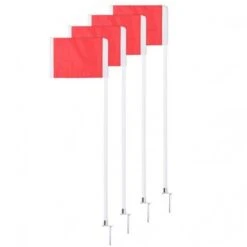 Champion Official Soccer Corner Flags, Set Of 4, SCF-20 Best Price