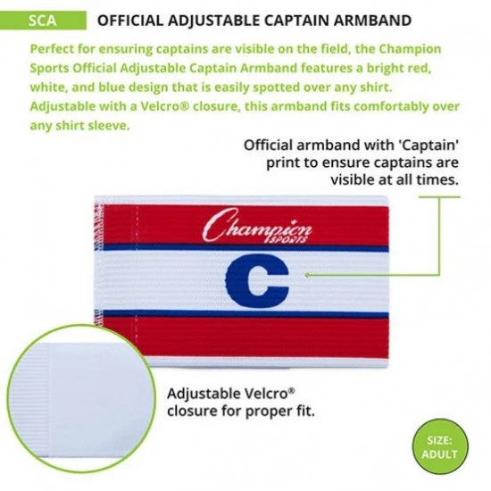Champion Official Adjustable Soccer Captain's Armband Best Price Champion Official Adjustable Soccer Captain's Armband Best Price -Football Shop a11 948 new 01 550x550 1