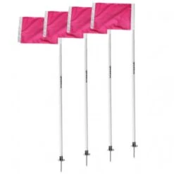 Kwik Goal Pink Soccer Corner Flags, Set Of 4, 6B520 Best Price