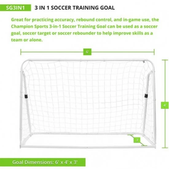 Champion 3-in-1 4'x6' Soccer Training Goal Best Price Champion 3-in-1 4'x6' Soccer Training Goal Best Price -Football Shop a12 031 2 550x550 1
