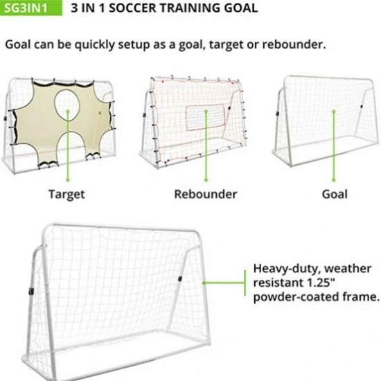 Champion 3-in-1 4'x6' Soccer Training Goal Best Price Champion 3-in-1 4'x6' Soccer Training Goal Best Price -Football Shop a12 031 5 550x550 1