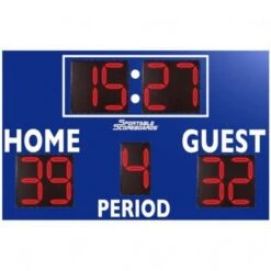 Varsity Scoreboards 3450 Soccer / Multi-Sport Scoreboard, 8'W X 6'H Best Price