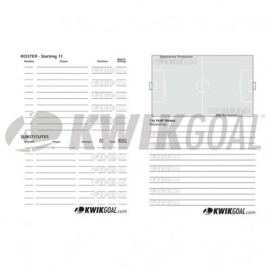 Kwik Goal Soccer Coach's Game Day Notebook Best Price Kwik Goal Soccer Coach's Game Day Notebook Best Price -Football Shop a94 397 1 550x550 1