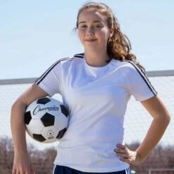 Champion Retro Black & White Soccer Ball, Size 3, 4 & 5 Best Price -Football Shop champion retro 550x550 1