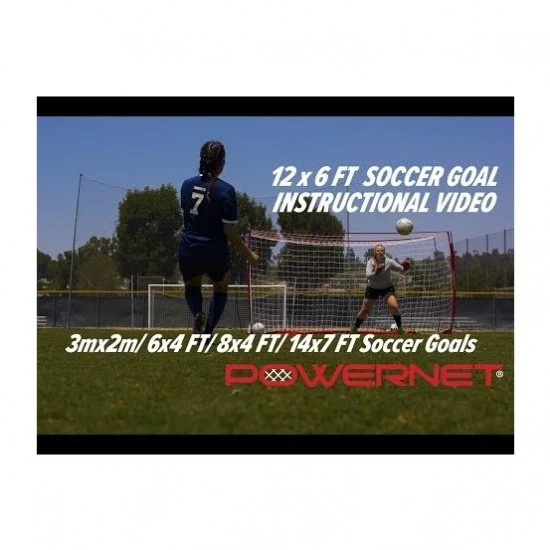 POWERNET 6' x 12' Pop Up Soccer Goal Best Price POWERNET 6' X 12' Pop Up Soccer Goal Best Price -Football Shop hqdefault 7 38 550x550 1